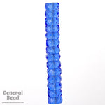 3mm x 6mm Transparent Sapphire Faceted Rondelle-General Bead