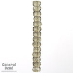 3mm x 6mm Transparent Black Diamond Faceted Rondelle-General Bead
