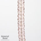 4mm x 8mm Transparent Light Amethyst Faceted Rondelle (12 Pcs) #GCI019-General Bead