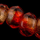 8mm x 12mm Copper Lined Flame Roller Bead #GCI105-General Bead