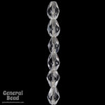 5mm x 7mm Transparent Crystal Faceted Teardrop-General Bead