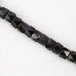 6mm Black Fire Polished Crow Bead-General Bead