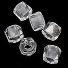 6mm Transparent Crystal Fire Polished Crow Bead-General Bead