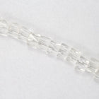 6mm Transparent Crystal Fire Polished Crow Bead-General Bead