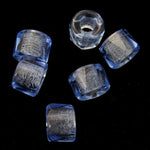 6mm Transparent Light Sapphire Fire Polished Crow Bead-General Bead