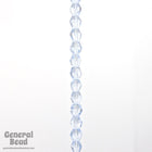 4mm Transparent Light Sapphire Faceted Bicone-General Bead