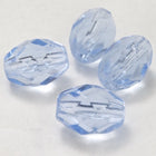 5mm x 7mm Light Sapphire Oval Fire Polished Bead #GCC021