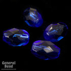 7mm x 9mm Sapphire Faceted Oval Bead-General Bead