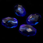 8mm x 11mm Sapphire Faceted Oval Bead (150 Pcs) #GCU012