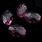 8mm x 11mm Amethyst Faceted Oval Bead (150 Pcs) #GCU002