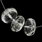 11mm x 17mm Crystal Oblate "Gem-Cut" Fire Polished Bead (25 Pcs) #GCY008-General Bead