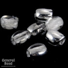 4mm x 5mm Crystal CAL Oval Czech Glass Egglet-General Bead