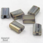 3mm x 5mm Metallic Brown Iris Niblet (40 Gm) #GDM008-General Bead