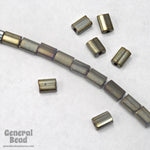 3mm x 5mm Metallic Brown Iris Niblet (40 Gm) #GDM008-General Bead