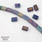 3mm x 5mm Matte Black AB Niblet (40 Gm) #GDM016-General Bead