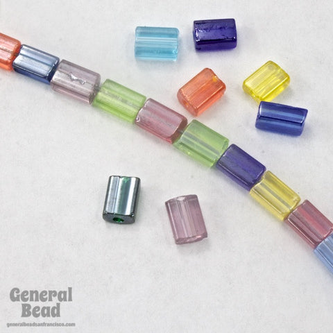 3mm x 5mm Luster Multicolor Niblet Mix (40 Gm) #GDM021-General Bead