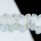 Preciosa 6250 Matte Crystal AB Faceted Bicone (3mm, 4mm, 5mm, 6mm)