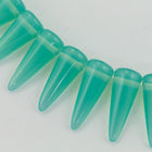 5mm x 13mm Opal Turquoise Spike Bead Strand (30 Pcs) #GDZ201-General Bead