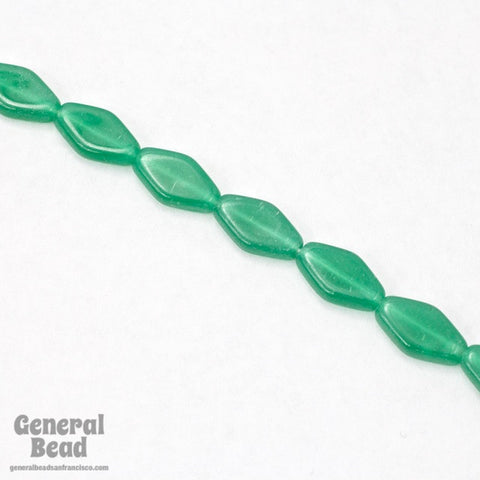 13mm Jade Green Opal Diamond Bead-General Bead
