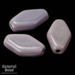 13mm Opaque Lavender Diamond Bead-General Bead