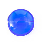 15mm Transparent Sapphire Coin Bead (2 Pcs) #GEE003