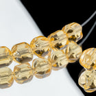 8mm Topaz Baroque Cathedral Bead (25 Pcs) #GEQ101