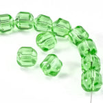 8mm Peridot Baroque Cathedral Bead-General Bead