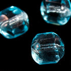 6mm Aqua Baroque Cathedral Bead-General Bead