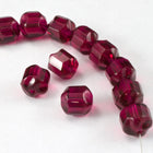 8mm Fuchsia Baroque Cathedral Bead-General Bead
