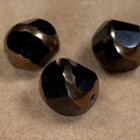10mm Jet/Bronze Swirl Bead-General Bead