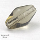 8mm x 14mm Black Diamond Elongated Bicone-General Bead
