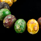 5mm x 7mm Harvest Mix Faceted Rondelle (25 Pcs) #GFD212-General Bead