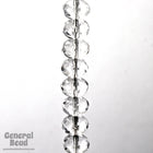 6mm x 9mm Crystal Faceted Rondelle-General Bead