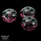 6mm x 9mm Amethyst Faceted Rondelle-General Bead