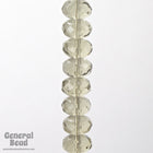 6mm x 9mm Black Diamond Faceted Rondelle-General Bead
