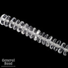 6mm Transparent Crystal Rondelle-General Bead