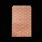 6” x 9” Red Trellis Paper Gift Bag #GIFTBAG3-General Bead