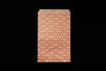 6” x 9” Red Trellis Paper Gift Bag #GIFTBAG3-General Bead