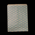 8.5" x 11” Blue Trellis Paper Gift Bag #GIFTBAG5-General Bead