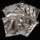 4” x 5” Silver Organza Bag #GIFTBAG10-General Bead