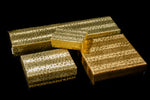 3 ½” x 3 ½” x 1” Gold Gift Box #GIFTBOX7