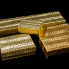 3 ¼” x 2 ¼” x 1” Gold Gift Box #GIFTBOX6