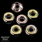 8mm Rose/Gold Donut-General Bead