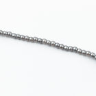 2mm Silver Czech Glass Pearl #GPE012