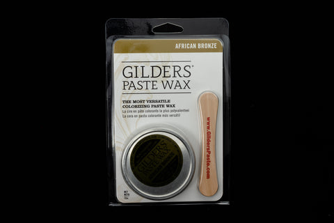 Gilders Paste Wax- African Bronze (30 ML/1 OZ) #GP001