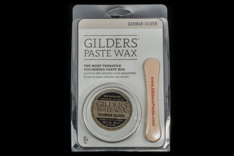 Gilders Paste Wax- German Silver (30 ML/1 OZ) #GP004