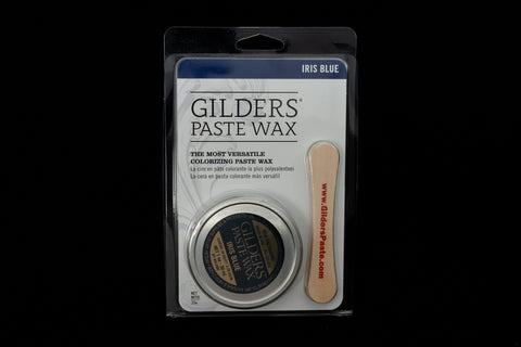 Gilders Paste Wax- Iris Blue (30 ML/1 OZ) #GP006