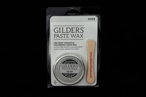 Gilders Paste Wax- Silver (30 ML/1 OZ) #GP008