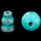 10mm Turquoise Dyed Howlite Guru Bead Set