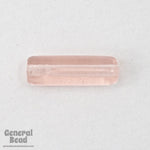 14mm Transparent Rose Tube Bead-General Bead